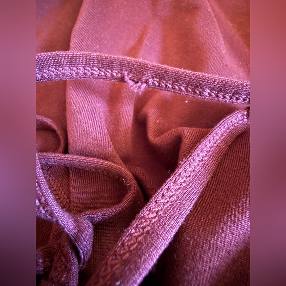 Prana Burgundy Dreamcatcher Top Size Medium - Picture 6 of 7